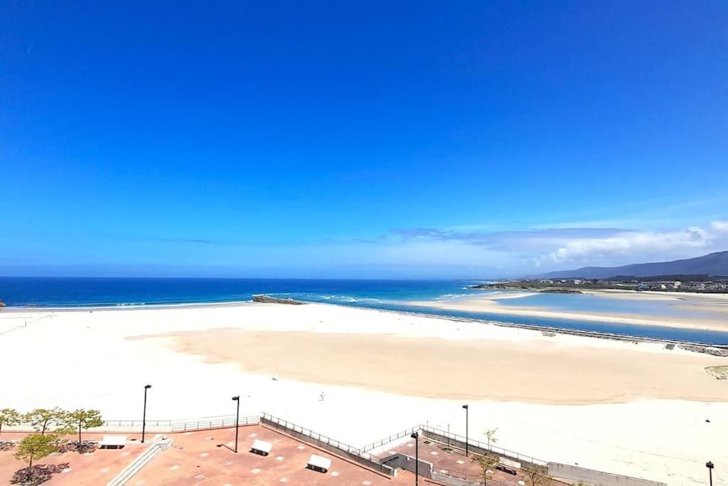 Apartamento Vistas Al Mar Con Piscina Y Terraza Foz Exterior foto
