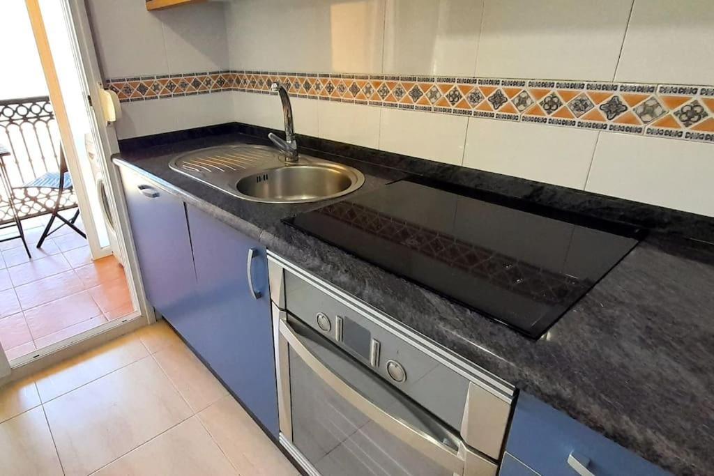 Apartamento Vistas Al Mar Con Piscina Y Terraza Foz Exterior foto